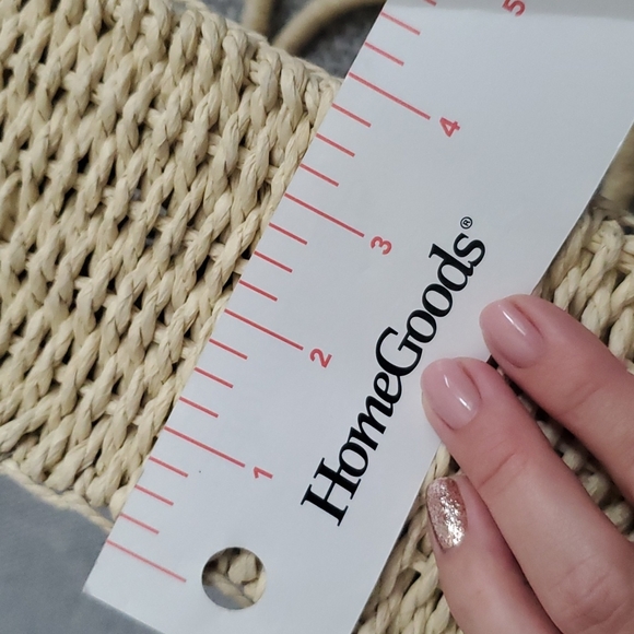 *SOLD* Gap natural straw circle bag - Picture 12 of 15